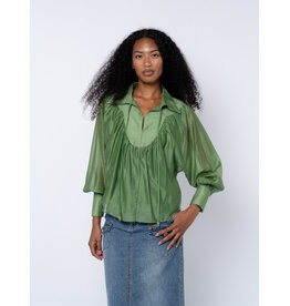 JENN SILKY STITCH BLOUSE