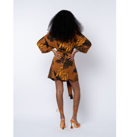 ELLE EMBROIDERED MINI DRESS