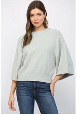 REGLAN SSLV CREW NECK SWEATER