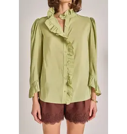 SKYE RUFFLE BLOUSE