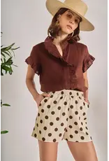 CARLEE POLKA DOT SHORT