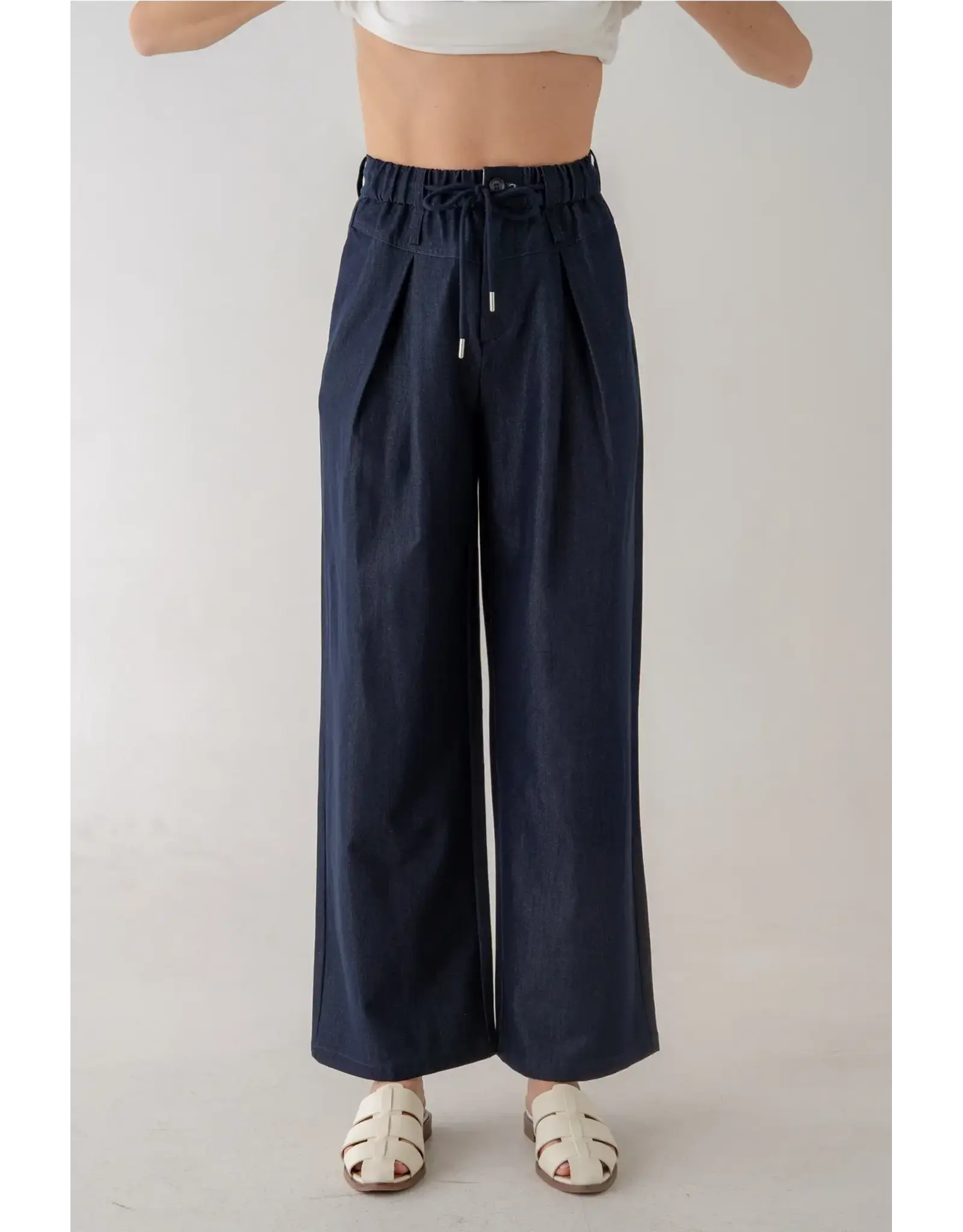 RELAXED FIT PANT ELASTIC WAIST