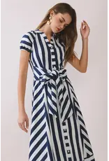 BOLD FLORAL PRINT DRESS