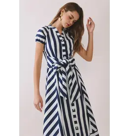 BOLD FLORAL PRINT DRESS