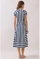 BOLD FLORAL PRINT DRESS