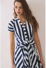 BOLD FLORAL PRINT DRESS