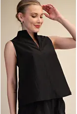 V-NECK SLEEVELESS SWING TOP