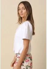 NATALY PUFF SLEEVE LINEN BLOUSE