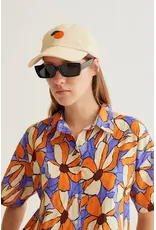 SSLV MERIGOLD PRINT BUTTON UP