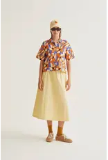 SSLV MERIGOLD PRINT BUTTON UP