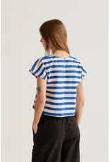 SSLV BAMBOO STRIPED TOP