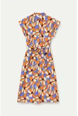 SSLV MERIGOLD PRINT MIDI DRESS