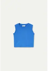 CHAIN-STITCHED EMBROIDERED TANK