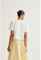 SSLV BLOUSE W/ COLORFUL BUTTONS