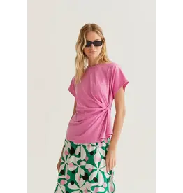 SSLV TEE WITH SIDE KNOT