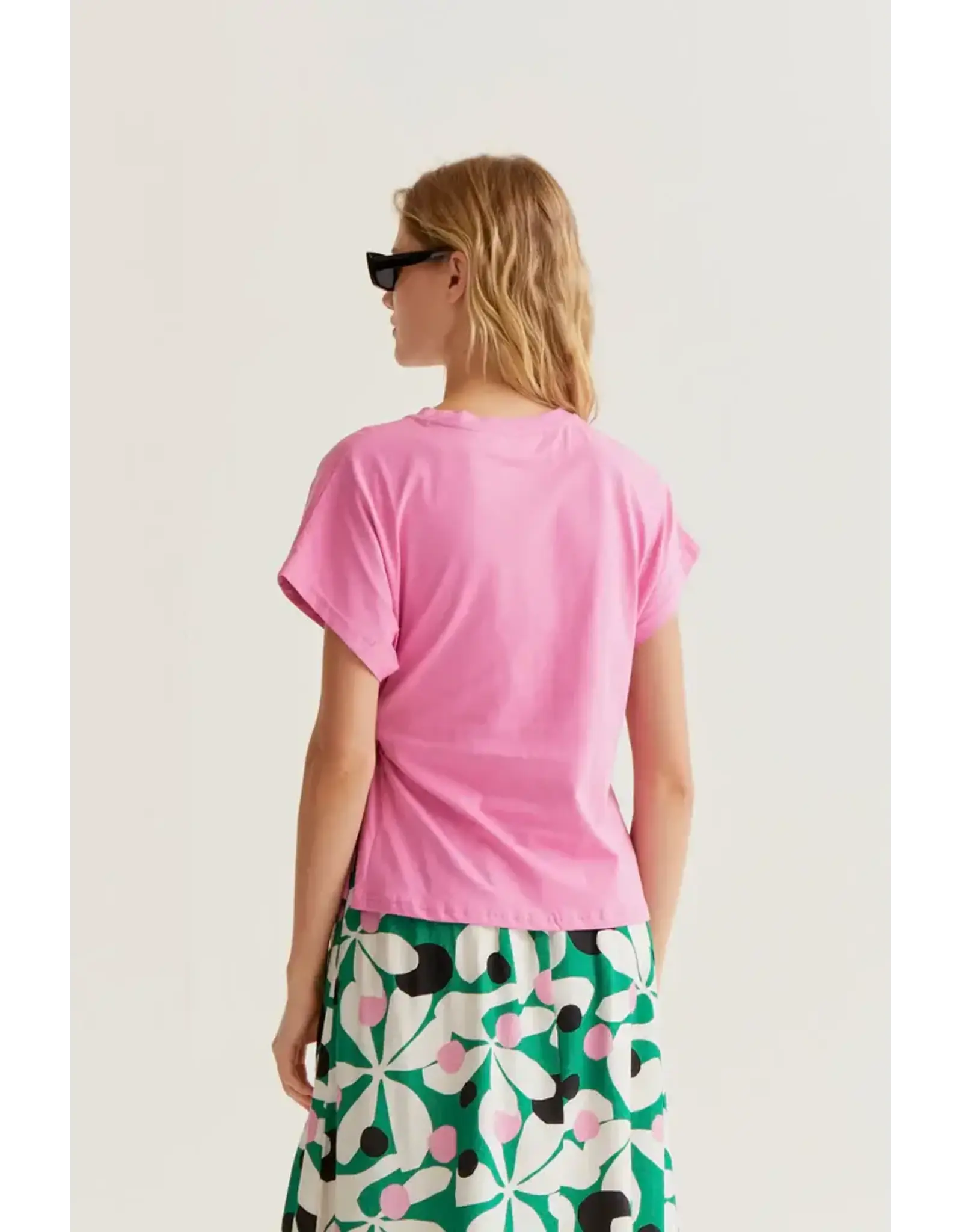 SSLV TEE WITH SIDE KNOT