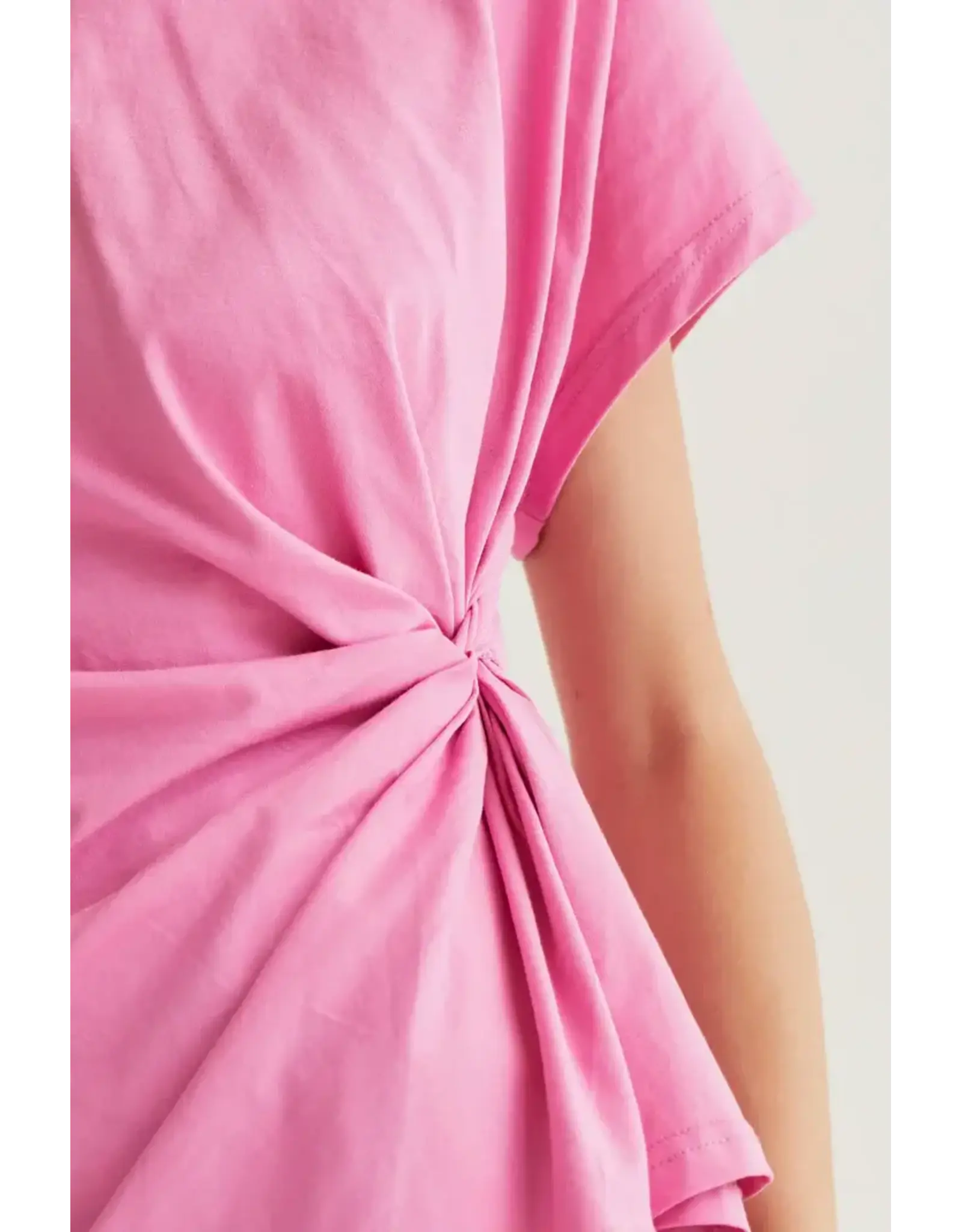 SSLV TEE WITH SIDE KNOT