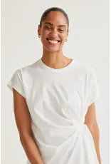 SSLV TEE WITH SIDE KNOT