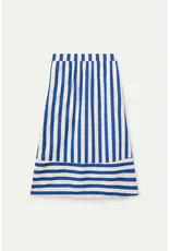 STRIPED ALINE MIDI SKIRT