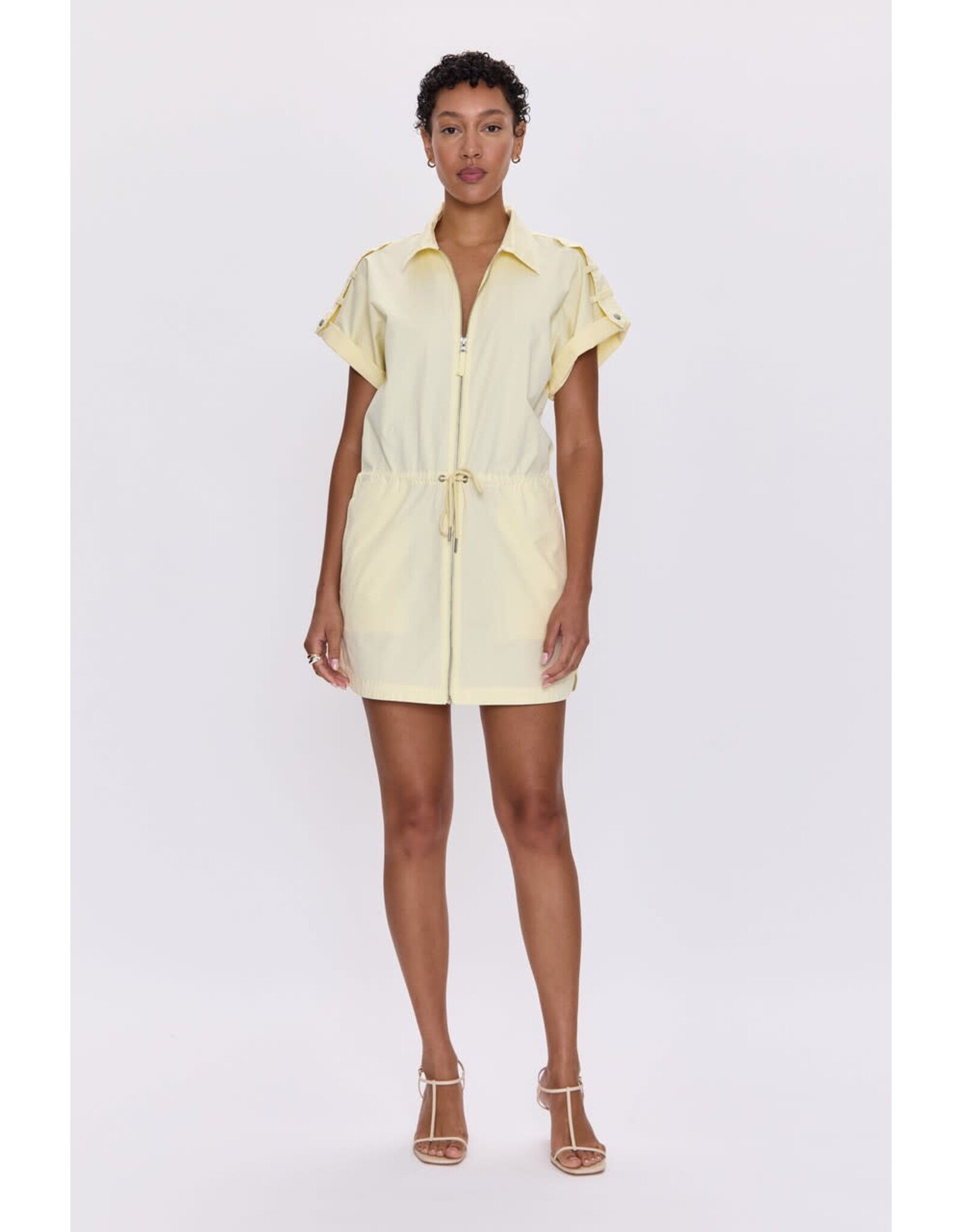 MEG ZIP UP MINI DRESS