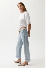 KACEY MID RISE CUFRED BOYFRIEND