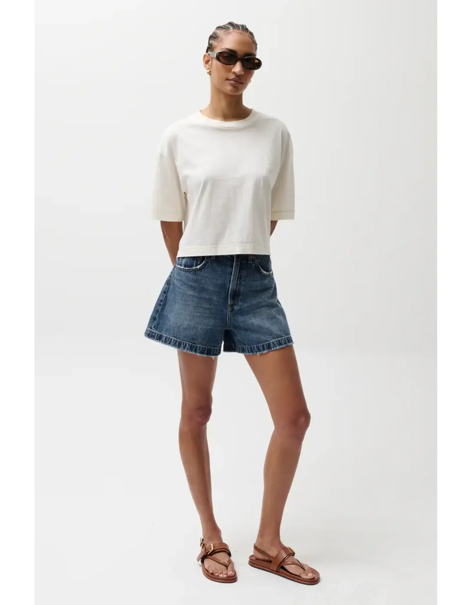 SAIGE HIGH RISE A-LINE SHORT