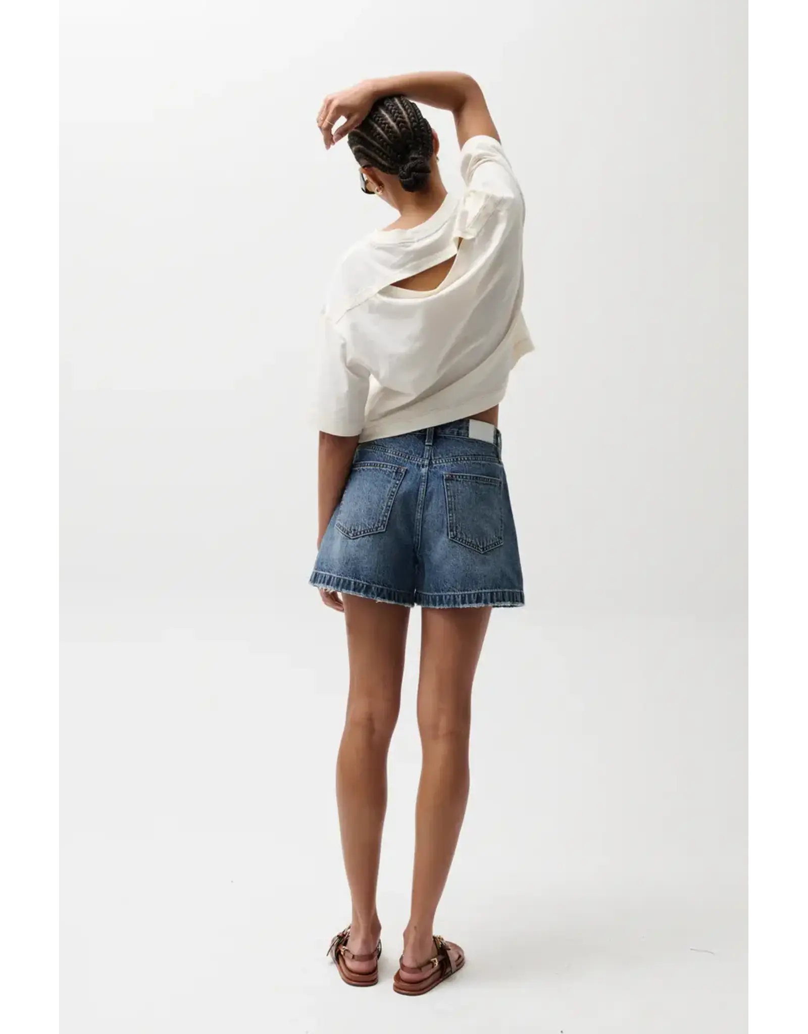 SAIGE HIGH RISE A-LINE SHORT