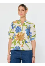 SSLV FLORAL PRINT BLOUSE