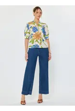 SSLV FLORAL PRINT BLOUSE