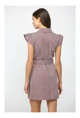 ELLA BUTTON DOWN MINI DRESS