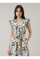 LEYLA RUFFLE MINI DRESS