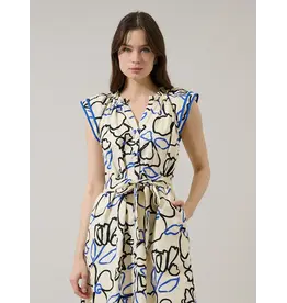 LEYLA RUFFLE MINI DRESS