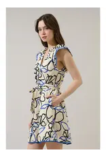 LEYLA RUFFLE MINI DRESS