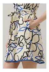 LEYLA RUFFLE MINI DRESS