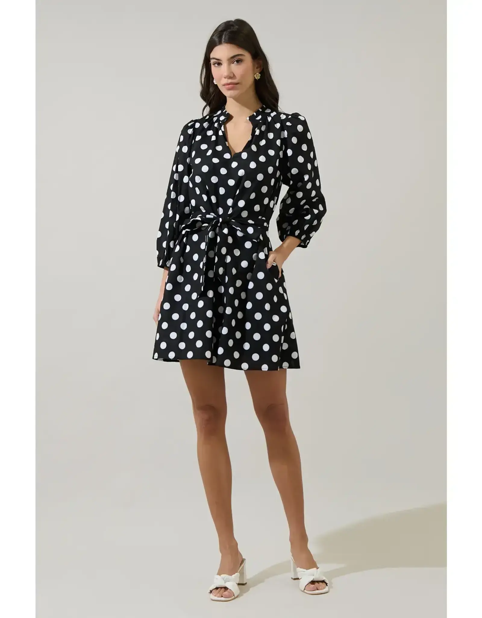 ISABELLE DOT MINI DRESS