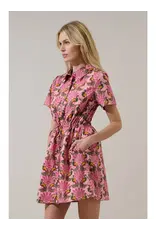 CIERRA PEACOCK MINI DRESS