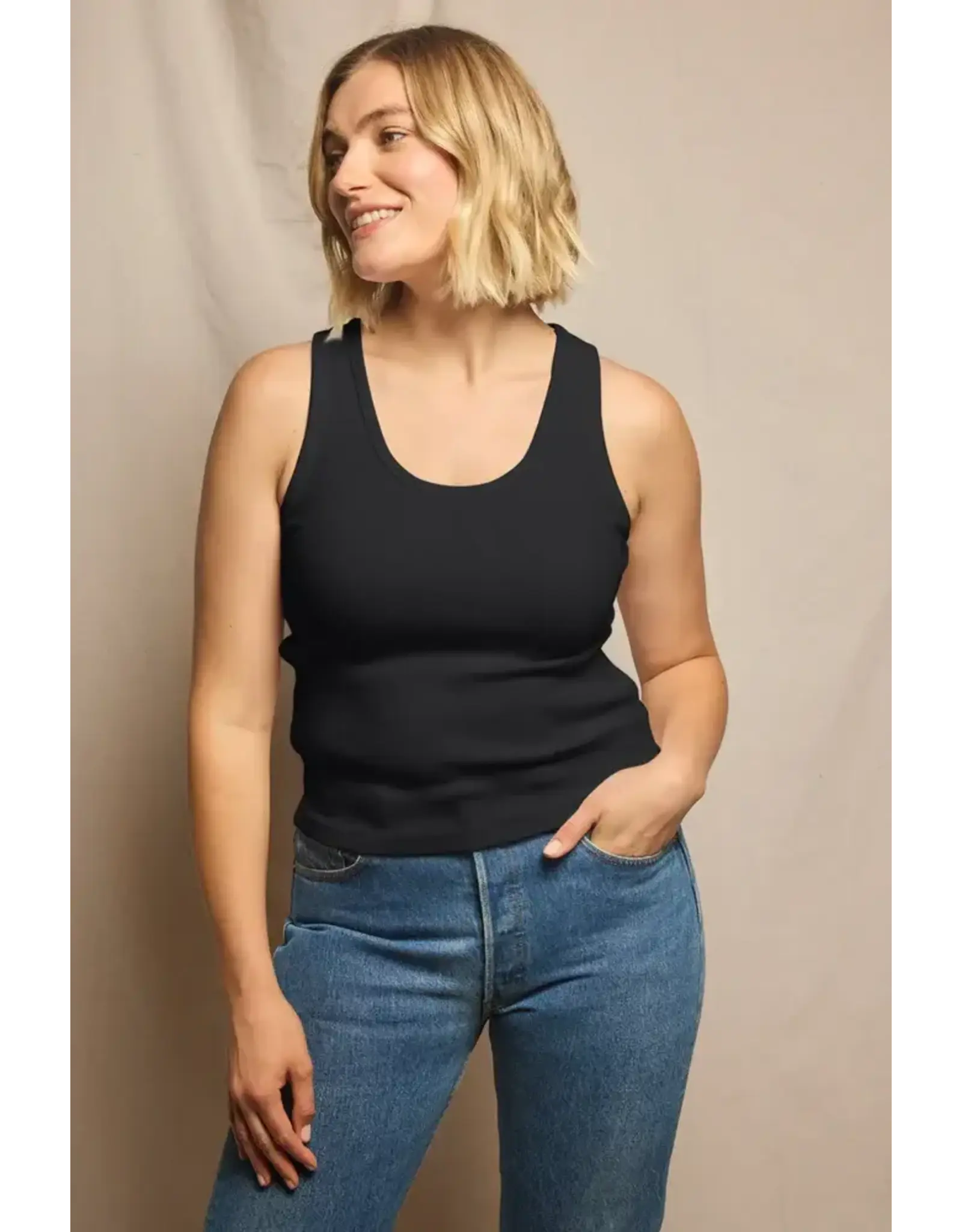 DEBBIE RIBBED TANK