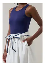 GIANA COLOR BLOCK MIDI DRESS