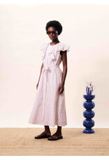 MYLEE STRIPE MIDI DRESS