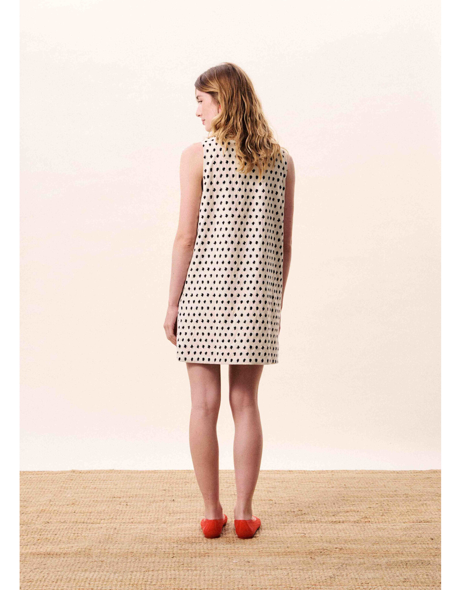 EVELIN DOT MINI DRESS