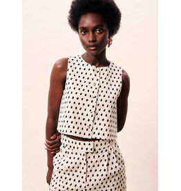 MARA DOT VEST TOP