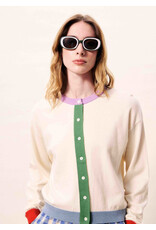 ANSLEY COLOR TRIM CARDIGAN