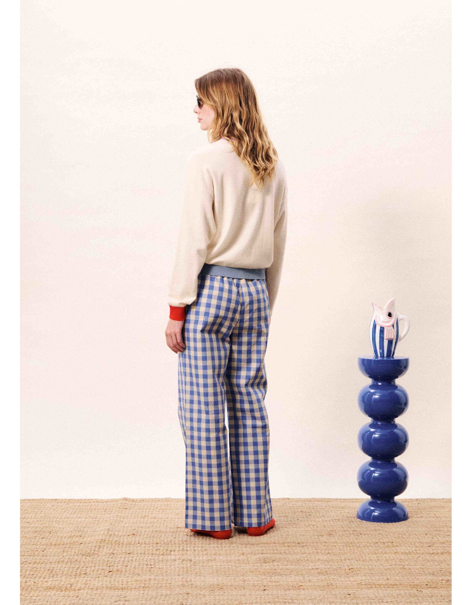 ANSLEY COLOR TRIM CARDIGAN