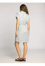 OAKLEE STRIPE SHIRT DRESS