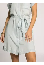 OAKLEE STRIPE SHIRT DRESS