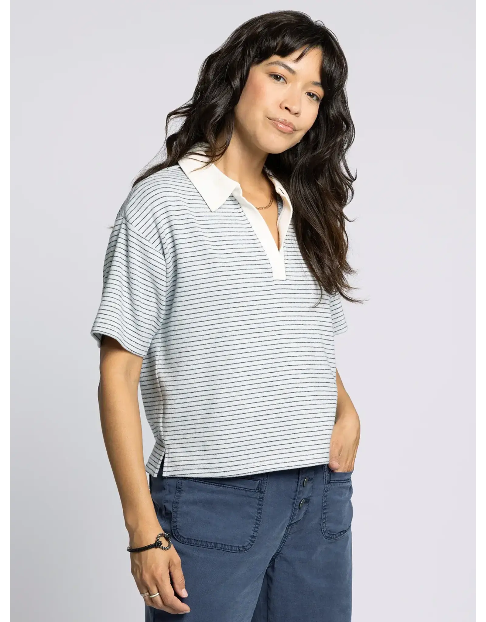 CALIX STRIPE TEE