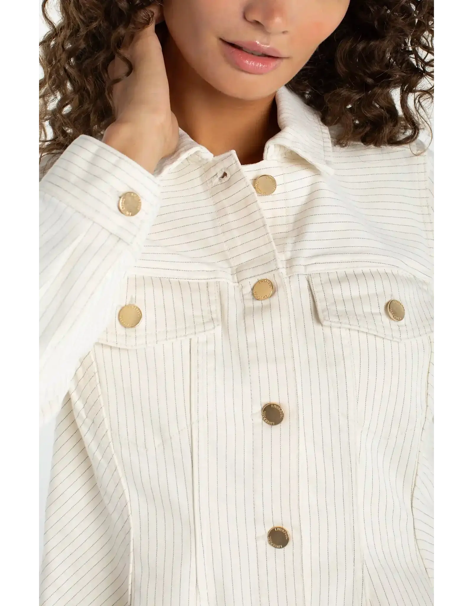 LIVERPOOL LSLV FIT & FLARE JACKET