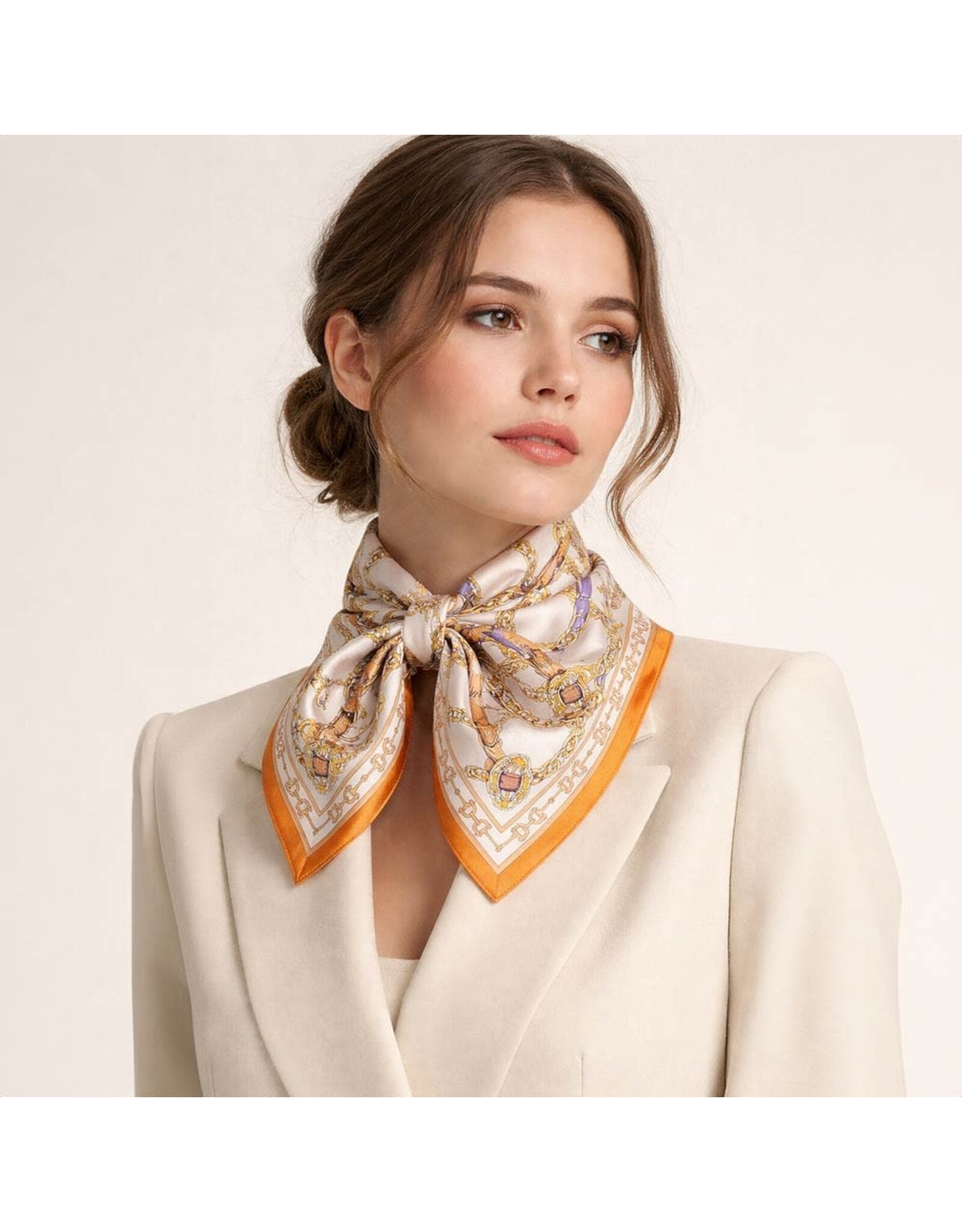 SENSIBLING EQUESTRIAN CHAIN BANDANA SCARF