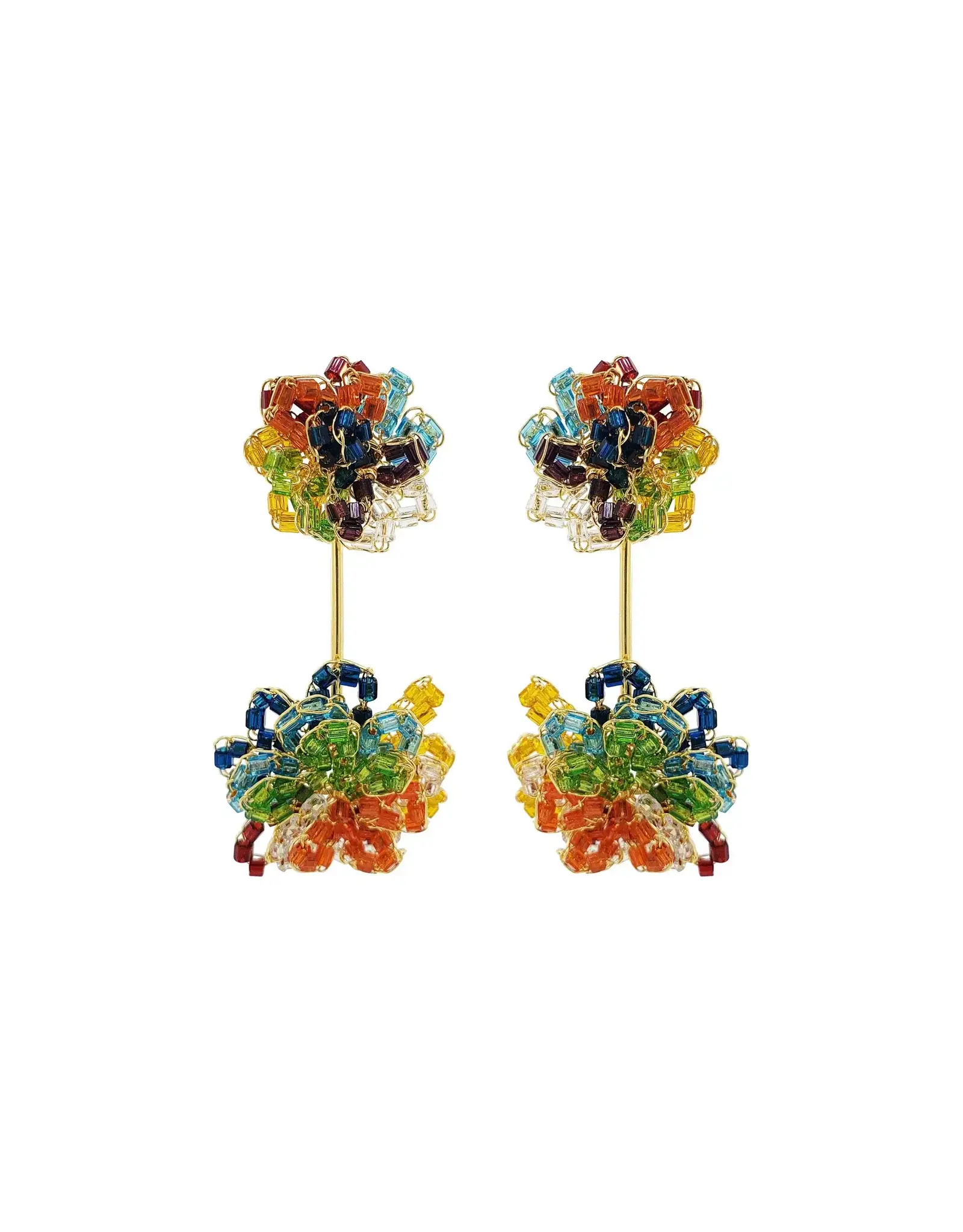LAVISH AGATHA EARRING MULTI