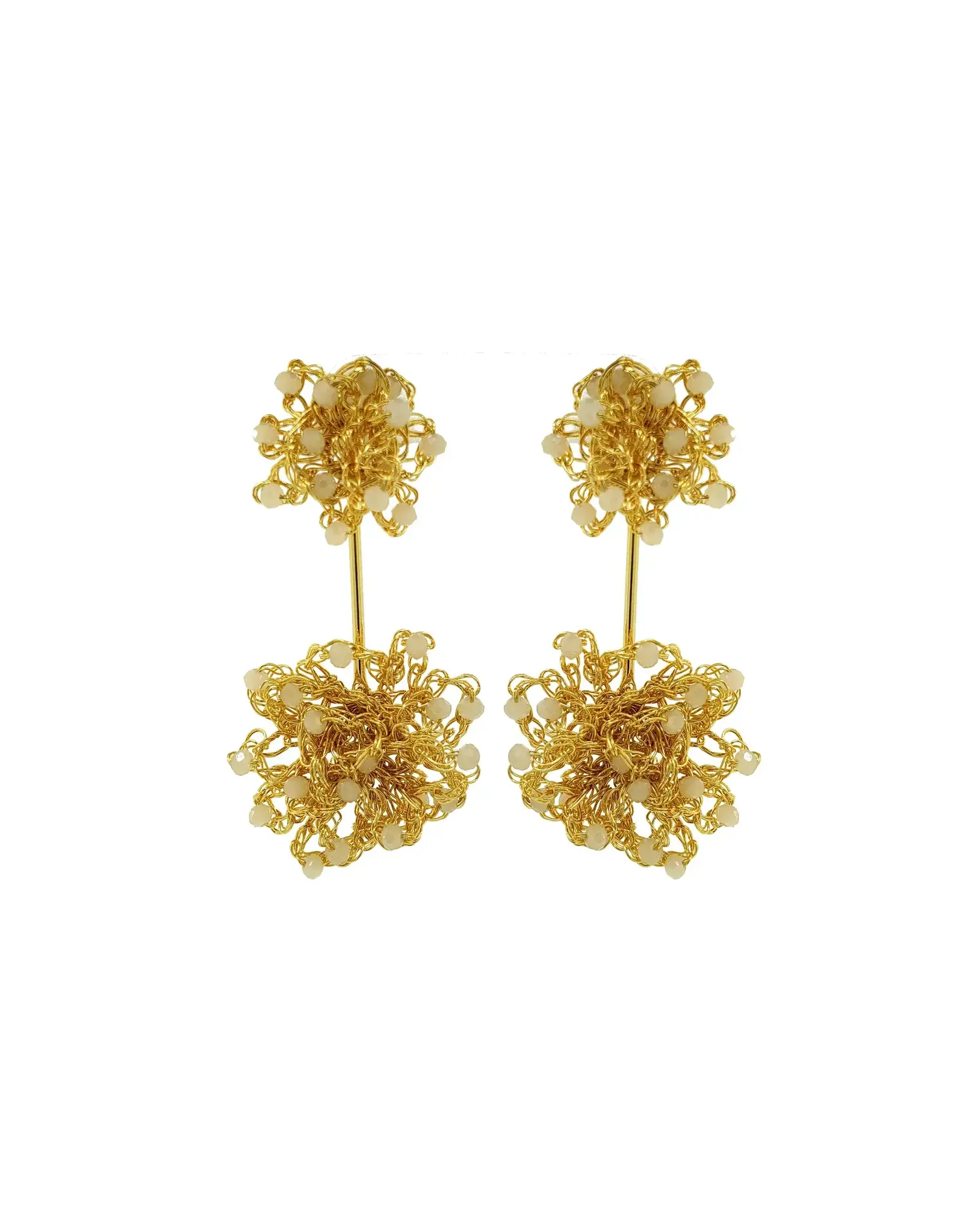 LAVISH AGATHA EARRING GOLD